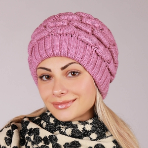 шапки вязаные женские (зима)