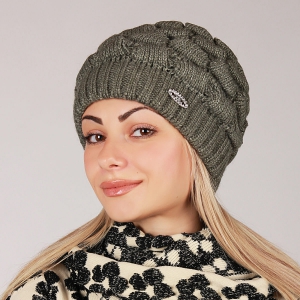модные вязаные шапки (зима)